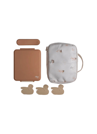 Insulated Square Lunch bag - Ballerina