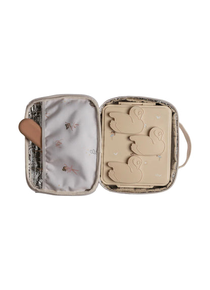 Insulated Square Lunch bag - Ballerina