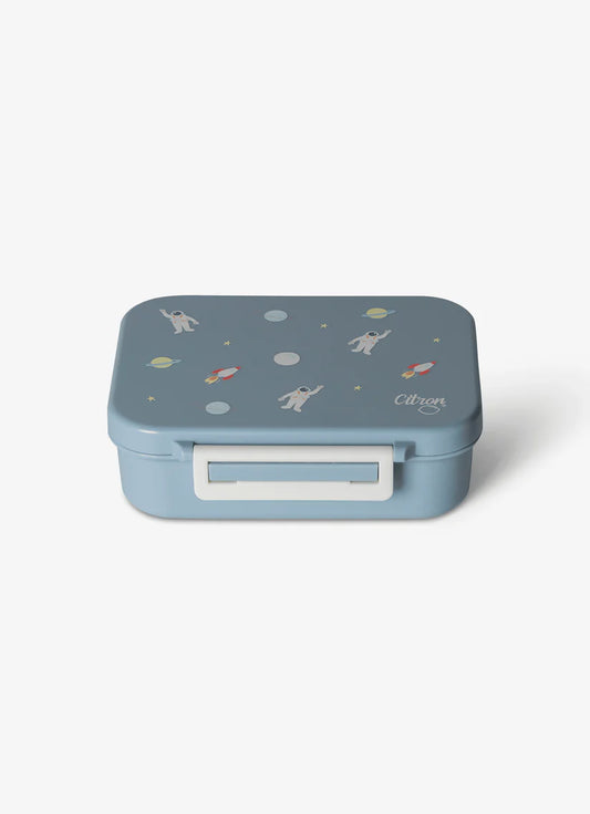 Absolut Tritan Snackbox - 3 Compartments - Spaceship Dusty Blue