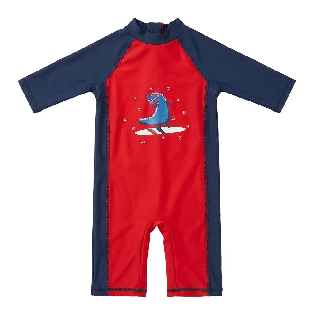 Dino Colour-Block Swimsuit