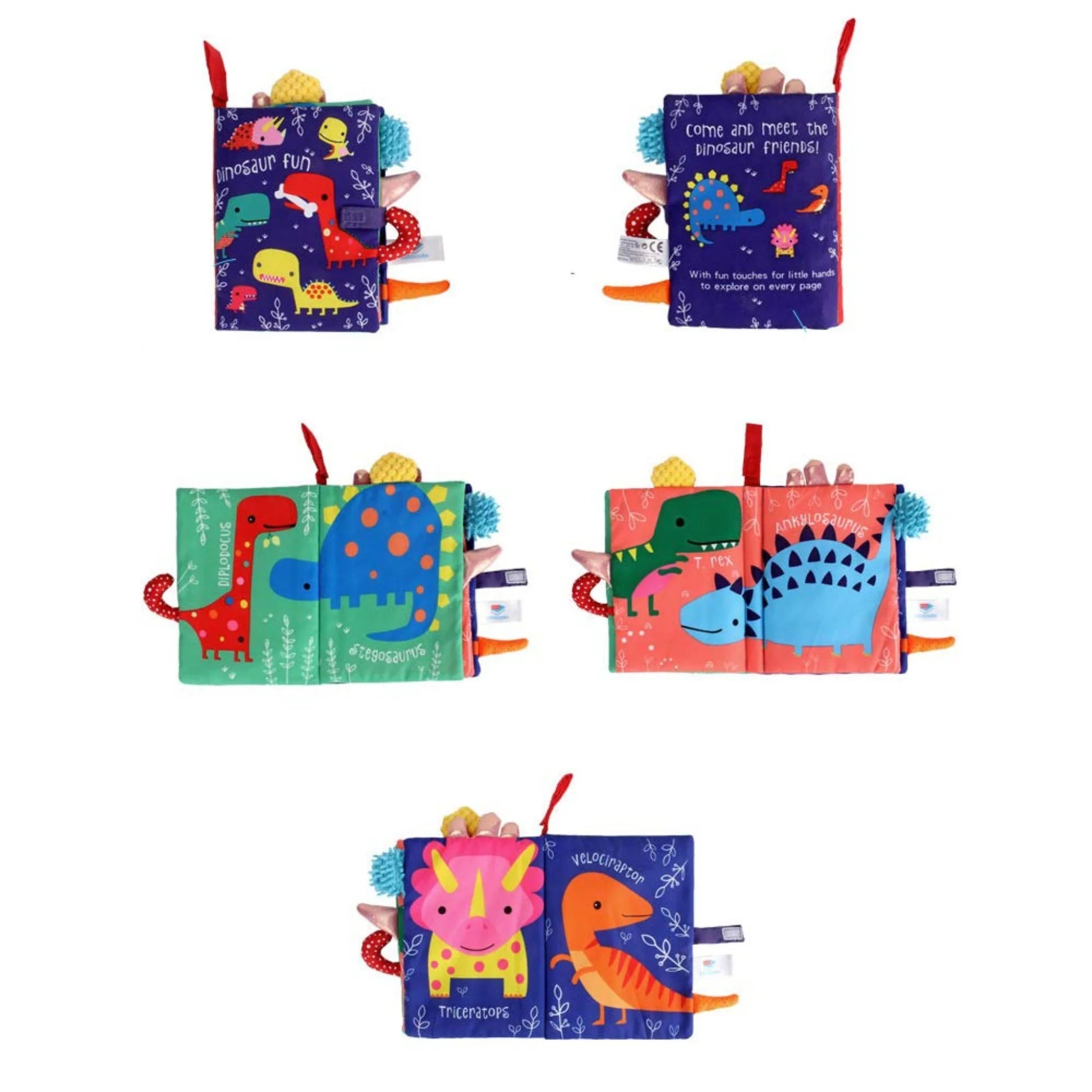 Dinosaur Fun – Cloth Book for Babies