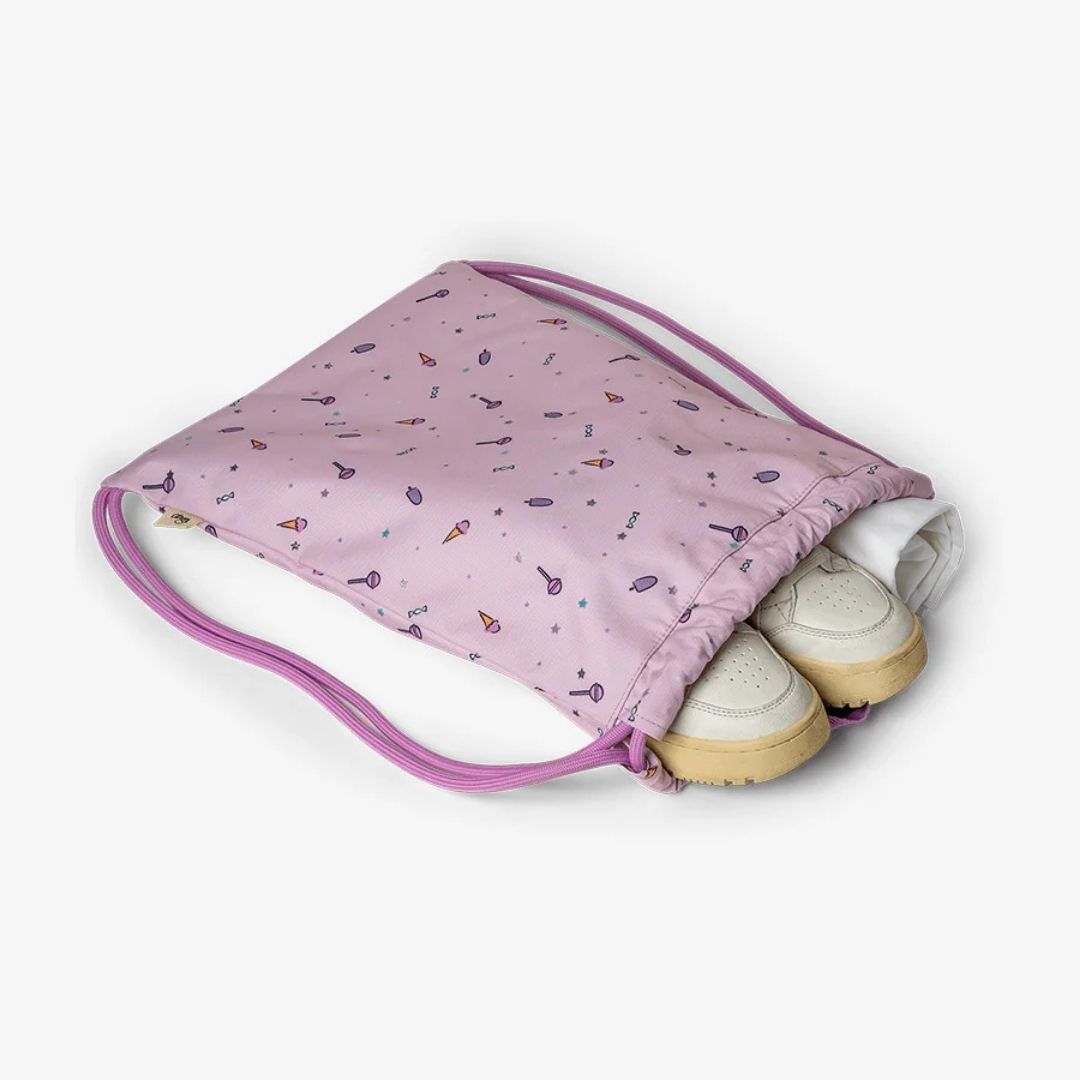 Drawstring Wet Bag - Stormy Unicorn | Citron
