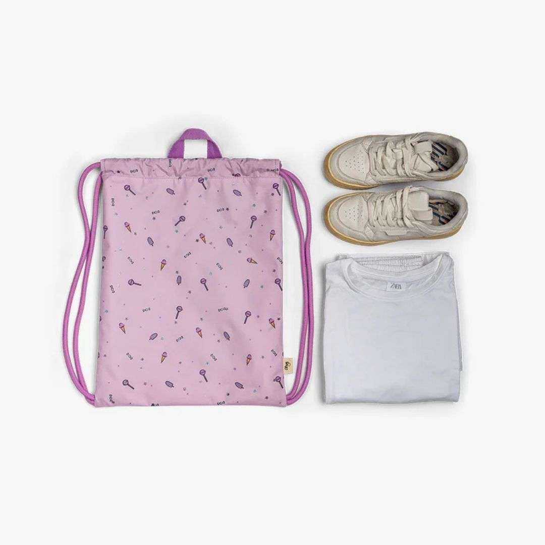 Drawstring Wet Bag - Stormy Unicorn | Citron