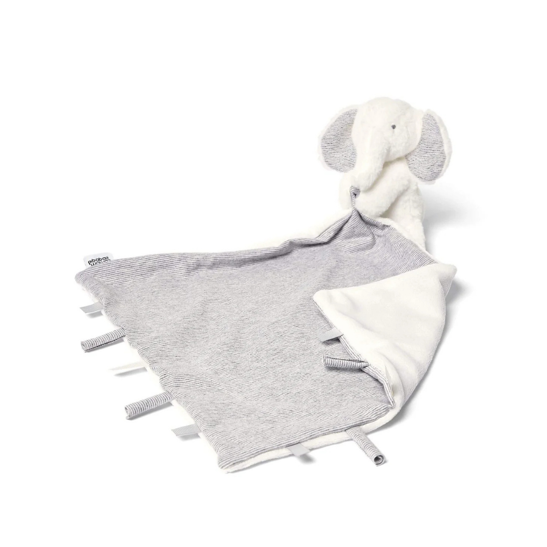 Welcome to the World Archie Elephant baby comforter soft toy and blanket combo safe from birth