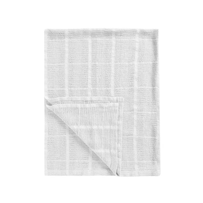 Essential Cellular White Blanket | Mothercare