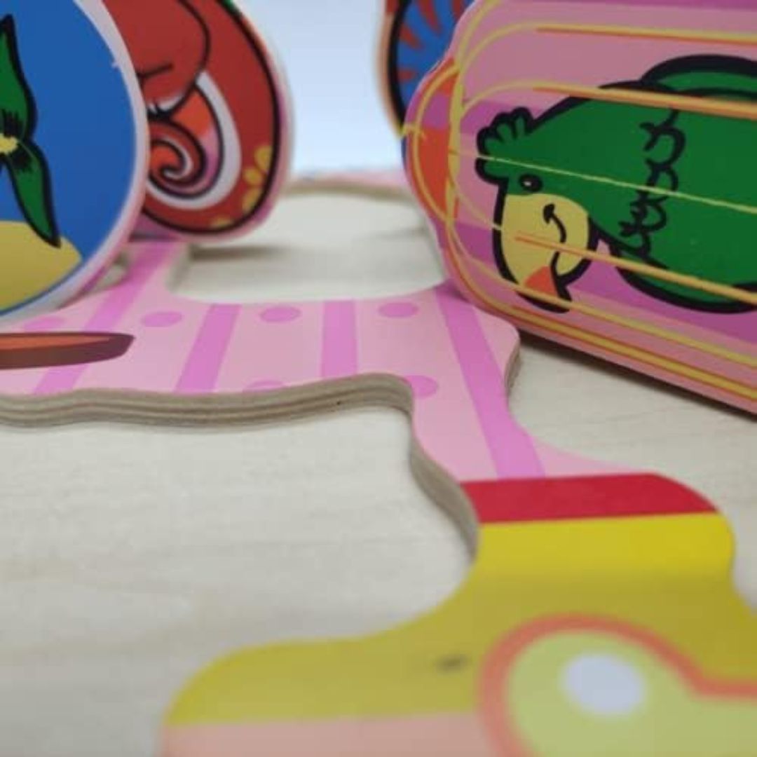 Extra Thick Wooden Puzzle-Pets | VIGA