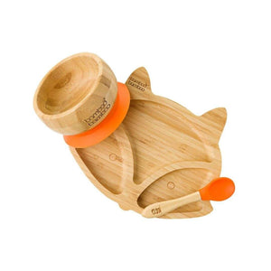 Fox Plate and Bowl Bundle Gift Set