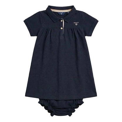Gant Girl Oxford Pique Dress & Bloomer
