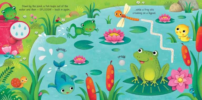 Garden Sounds Book | Usborne