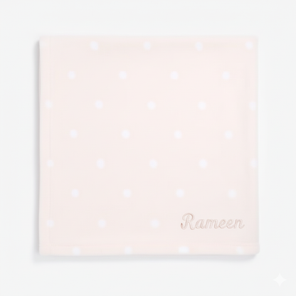 Mothercare Dot Fleece Blanket - Pink