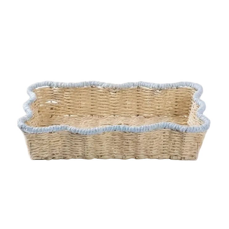Handwoven Paper Rope Storage Basket