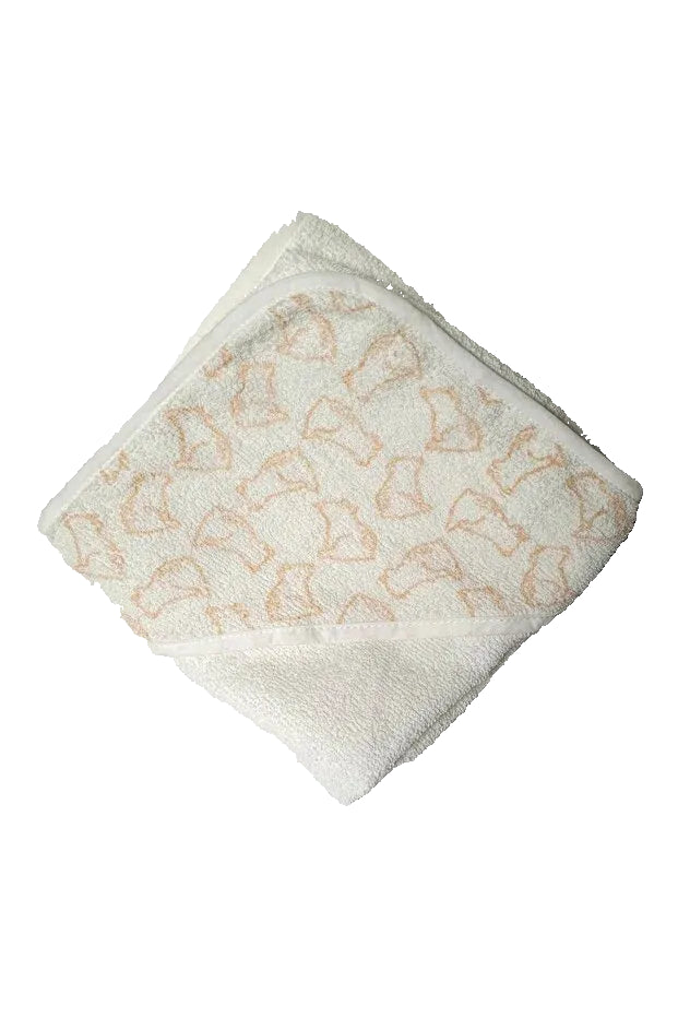 Hooded Bath Towel - Bear | Mothercare