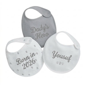 Hot Air Balloon Print Set of 3 Bibs | Mamas & Papas
