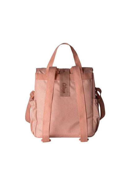 Insulated Roll-up Lunch Bag - Blush Pink |Citron