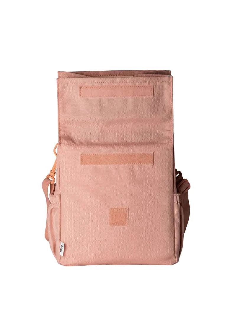 Insulated Roll-up Lunch Bag - Blush Pink |Citron