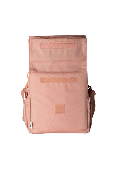 Insulated Roll-up Lunch Bag - Blush Pink |Citron