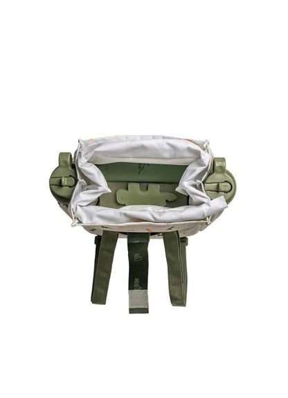 Insulated Roll-up Lunch Bag - Dino | Citron