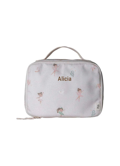 Insulated Square Lunch bag - Ballerina | Citron