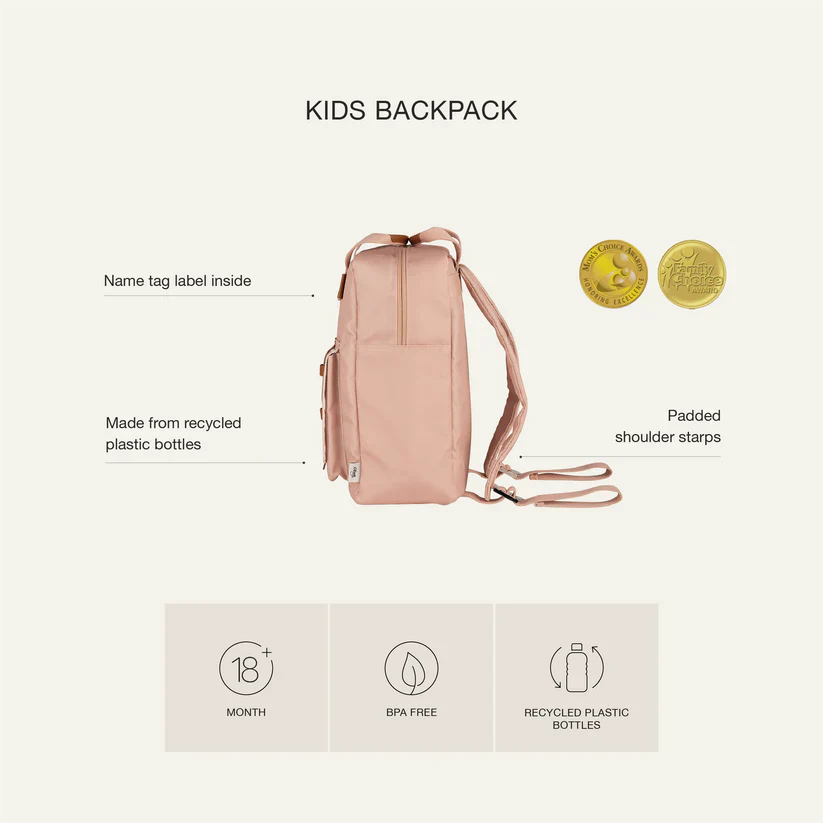 Kids Backpack - Dino Green | Citron