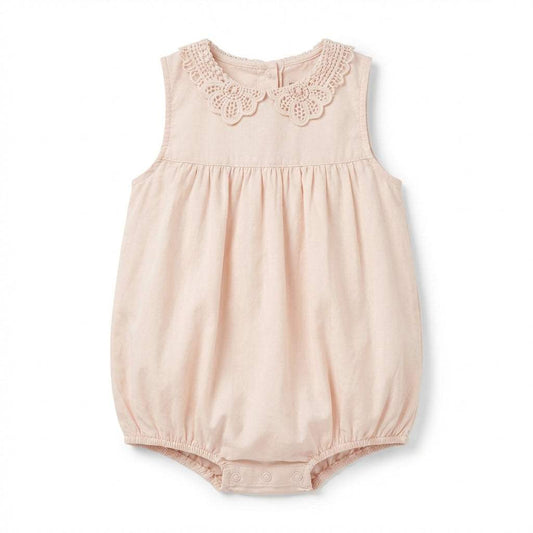 Lace Collar Romper | Mamas & Papas