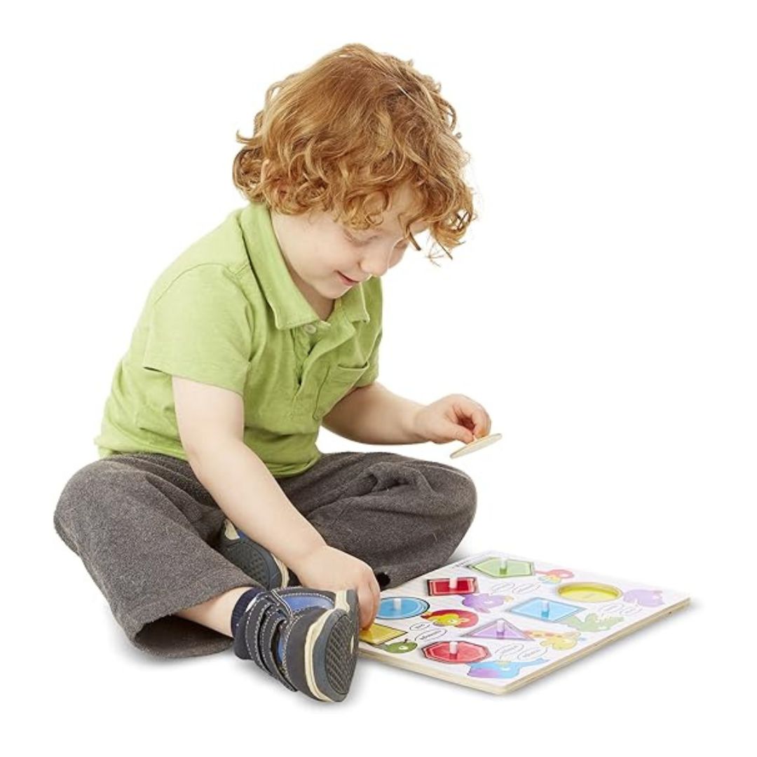 Lift & See PEG Puzzle | Melissa & Dough