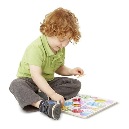 Lift & See PEG Puzzle | Melissa & Dough