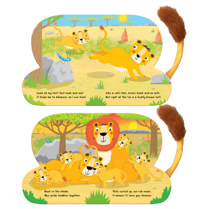Little Tails: I'm Leo the Lion: Board Book with Plush Tail