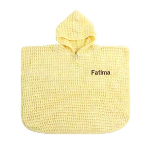 Living T Poncho in Yellow