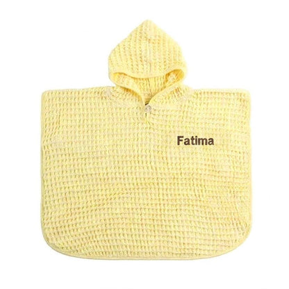 Living T Poncho in Yellow