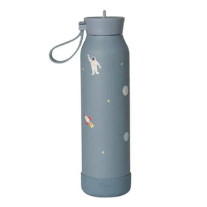 Medium water bottle - 500ml - Spaceship | Citron