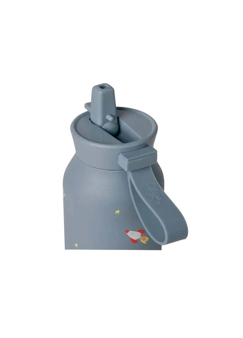 Medium water bottle - 500ml - Spaceship | Citron