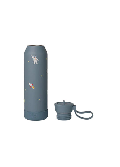 Medium water bottle - 500ml - Spaceship | Citron