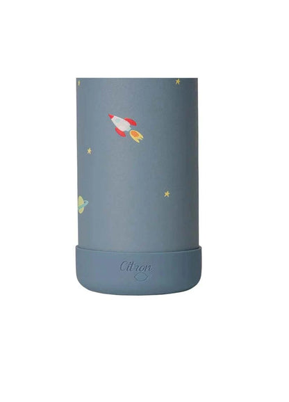 Medium water bottle - 500ml - Spaceship | Citron
