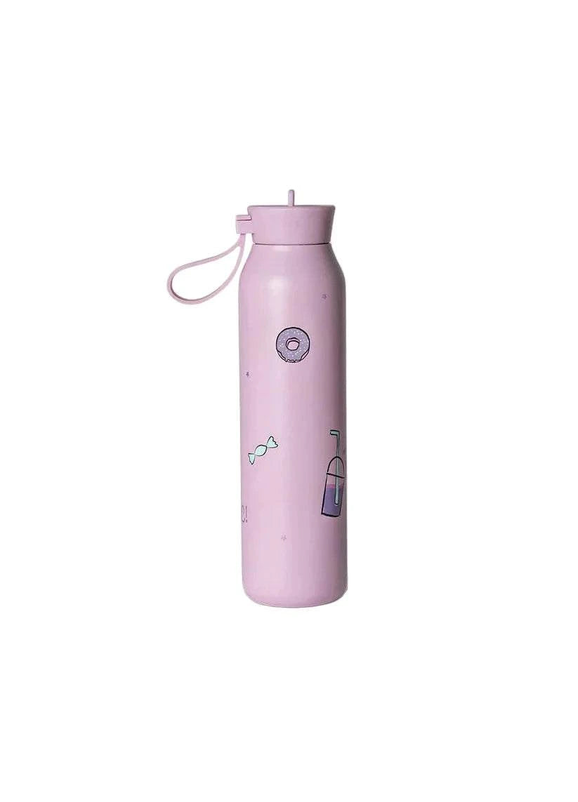 Medium water bottle - 500ml - Stormy Unicorn | Citron