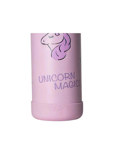 Medium water bottle - 500ml - Stormy Unicorn | Citron