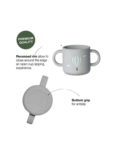 Mini Silicone Cup - Vehicles |Citron