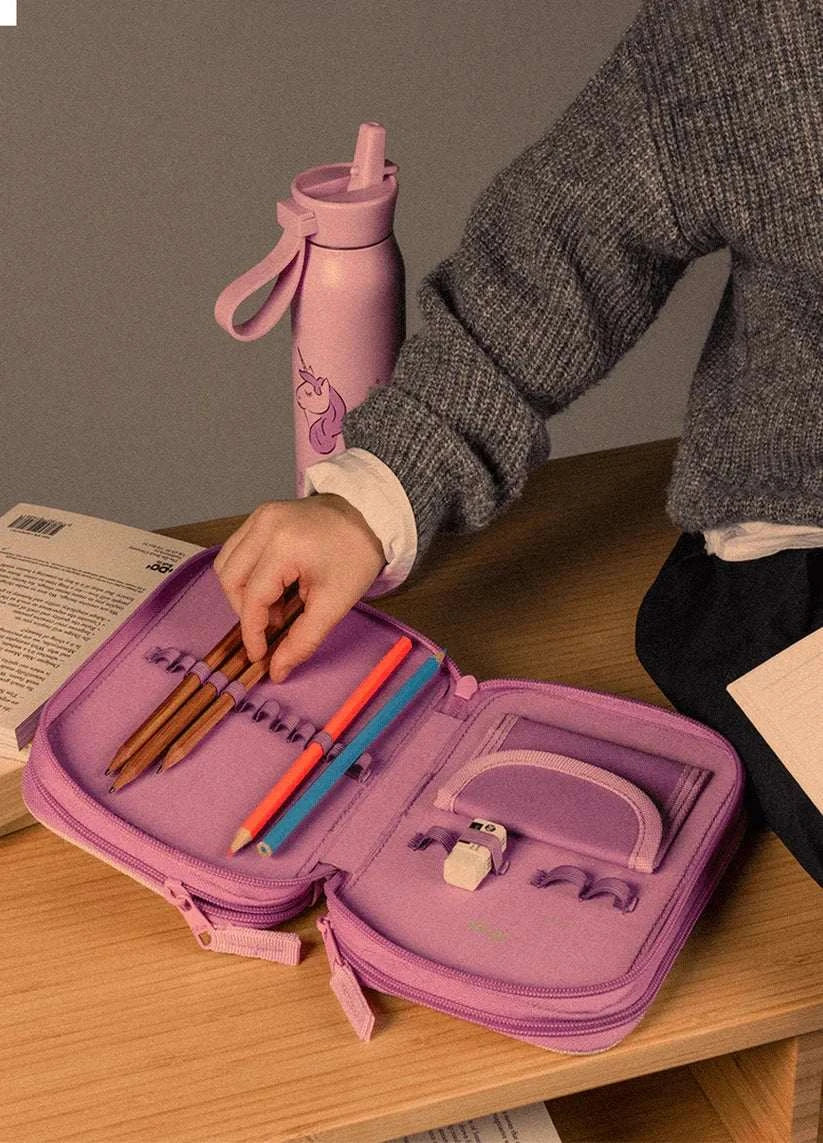 Multi-Layered Pencil Case - Stormy Unicorn | Citron