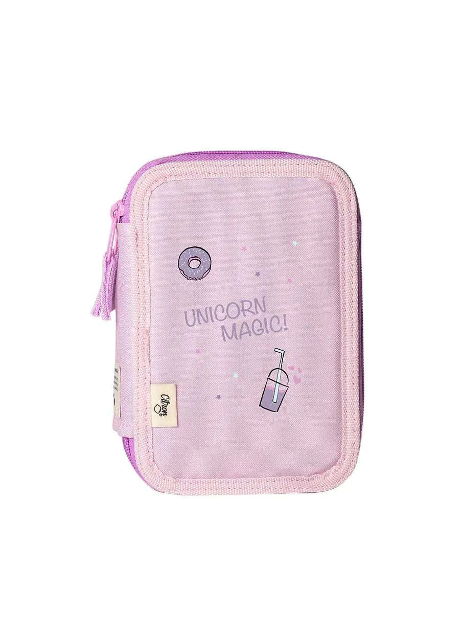 Multi-Layered Pencil Case - Stormy Unicorn | Citron