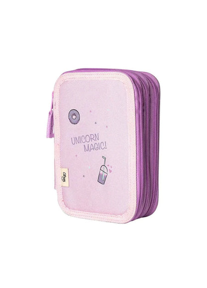 Multi-Layered Pencil Case - Stormy Unicorn | Citron