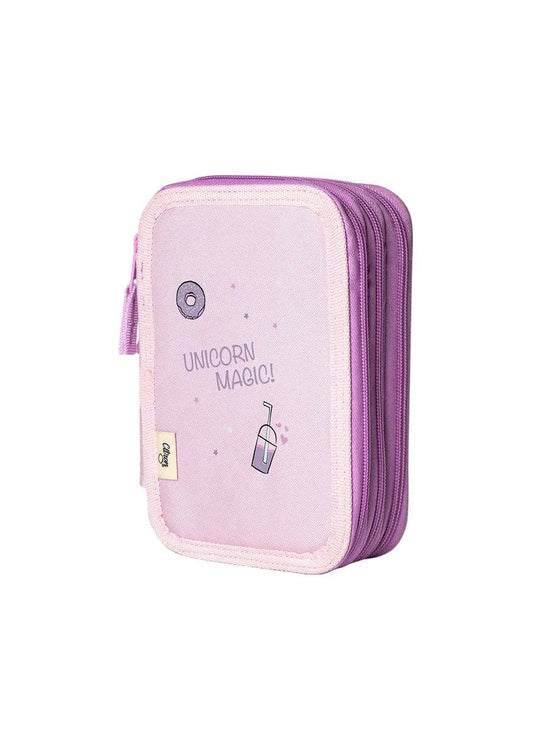 Multi-Layered Pencil Case - Stormy Unicorn | Citron