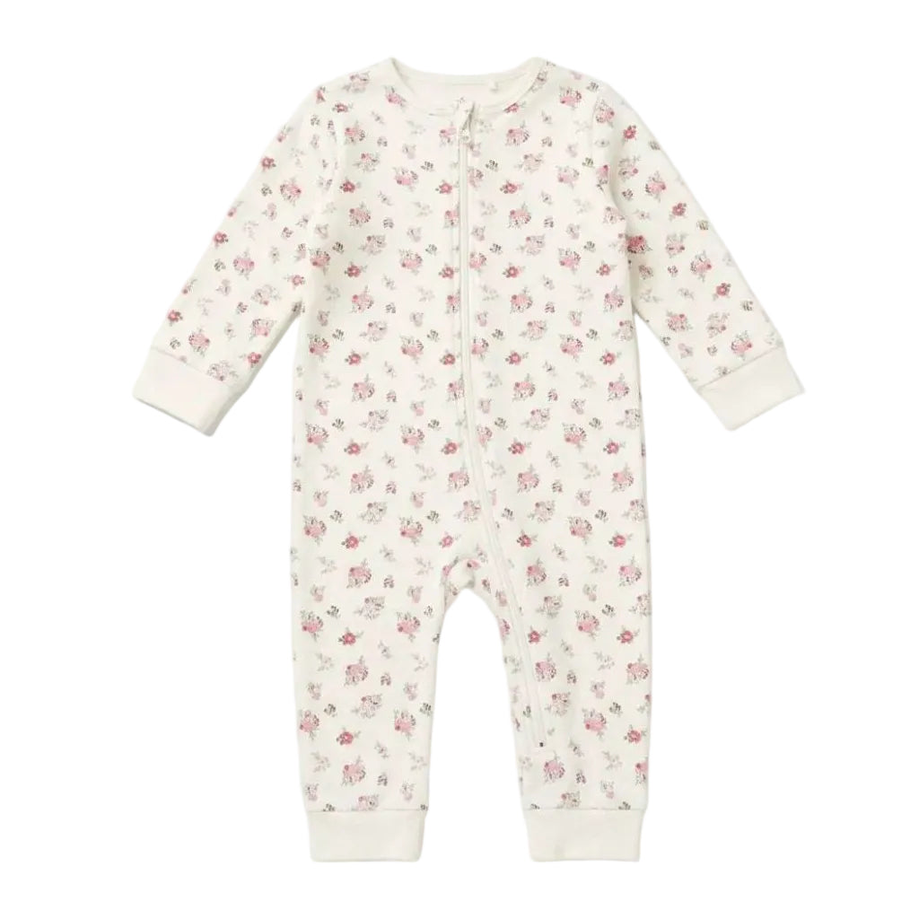 Next Baby Flowers Footless Sleepsuit