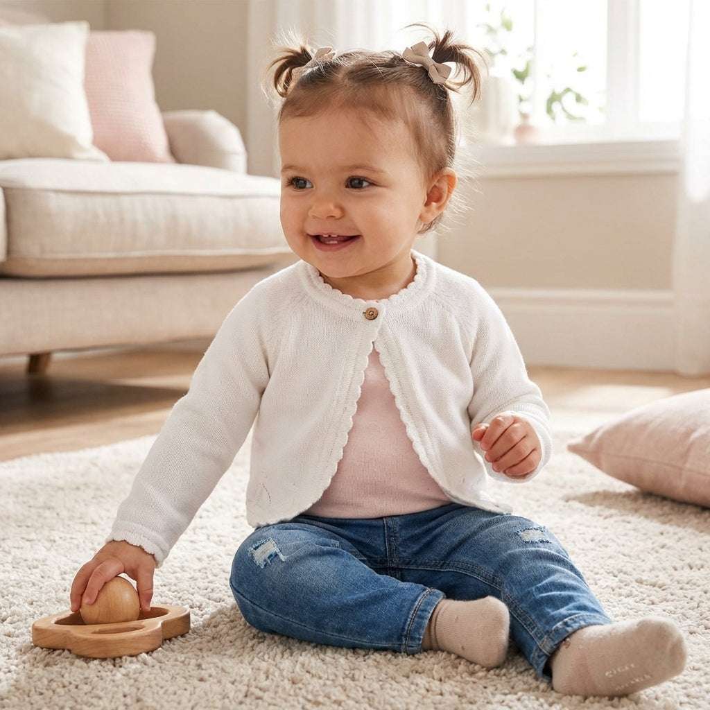White Knit Bolero | Next Baby