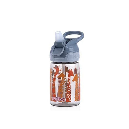 Nuby Thirsty Kids Soft Spout Water Bottle Giraffe