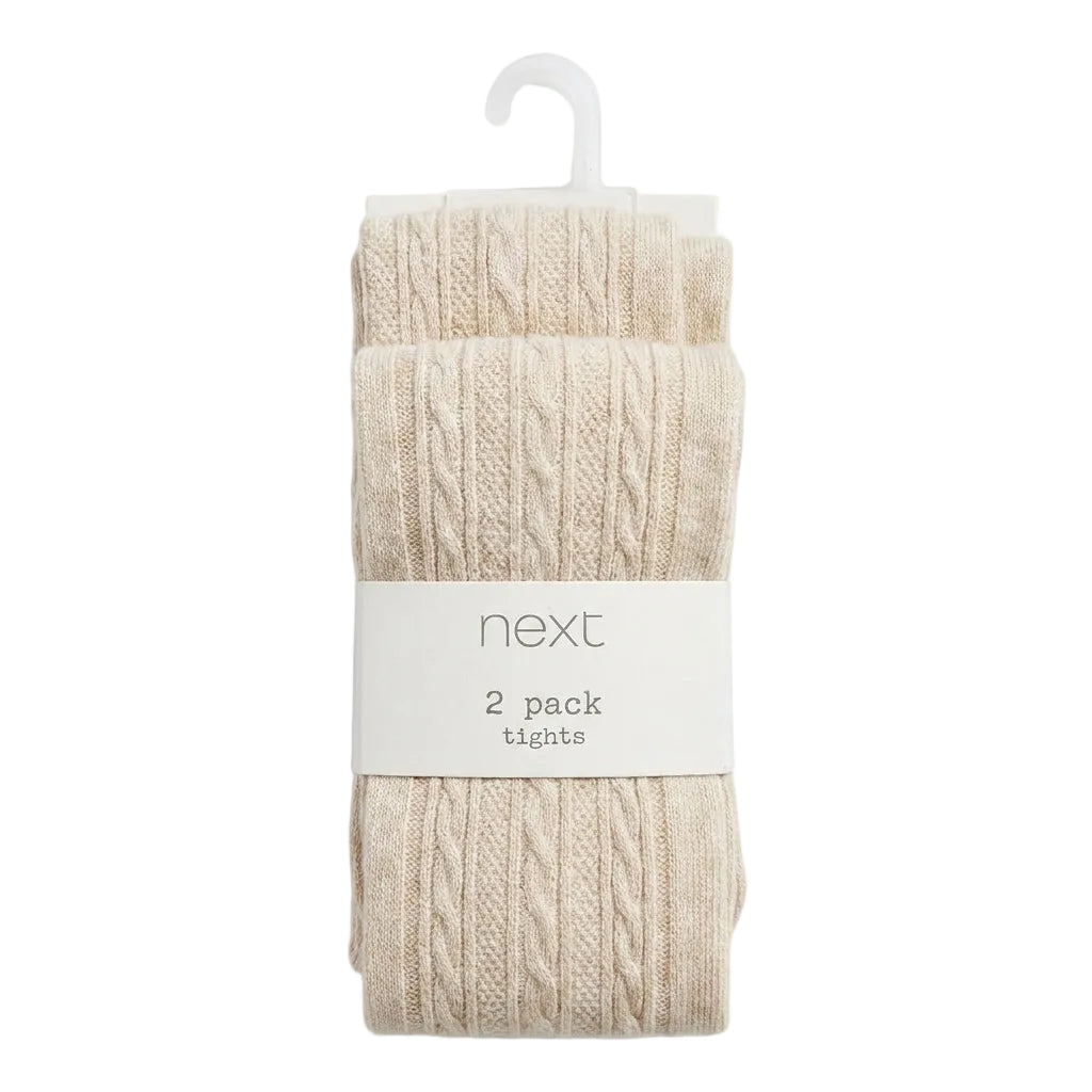 Pack of 2 Beige Tights | Next
