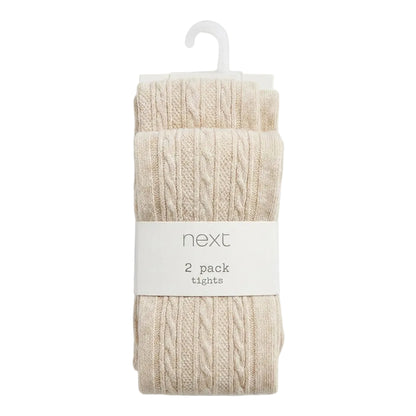Pack of 2 Beige Tights | Next