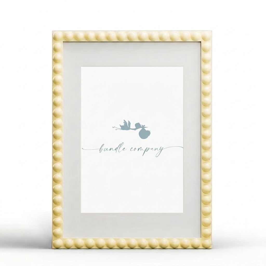 Pearl border photo frame
