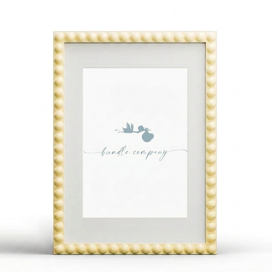Pearl border photo frame