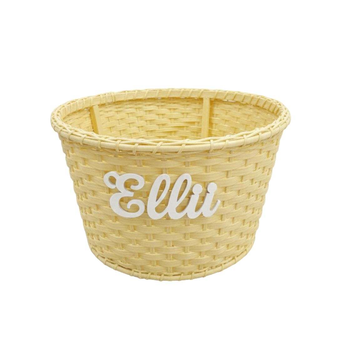 Personalised Cane Basket – A Meaningful Toy Storage & Nursery Gift |Bundle Company