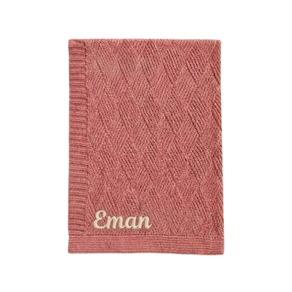 Mothercare knitted cotton baby shawl blanket – view 4