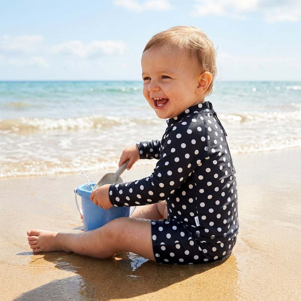 Polka Dots 2 Piece Swimsuit | Mothercare